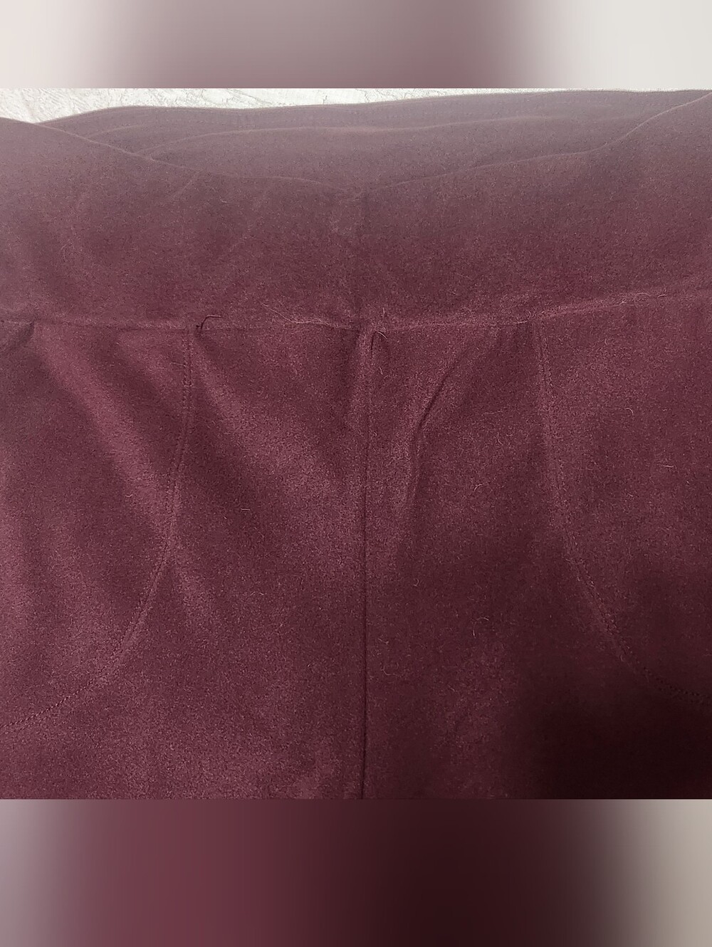 NWOT Torrid Happy Camper Super Soft Micro Fleece Leggings Size 3 Wine Red - Picture 5 of 10